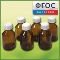 Набор склянок для растворов реактивов 30 миллилитров (6 штук) - fgospostavki.ru - Тамбов