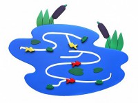 Сенсомоторное декоративно-развивающее панно "Река" - fgospostavki.ru - Тамбов