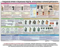 Плакат "Гражданское оружие и спецсредства, используемые в охранной деятельности" - fgospostavki.ru - Тамбов