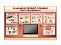 Многофункциональный интерактивный стенд-тренажер "Оказание первой помощи пострадавшим" для учащихся общеобразовательных учреждений - fgospostavki.ru - Тамбов