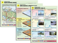 Комплект таблиц по географии "Природа России" раздаточные (цветные, ламинированные, А4, 10 штук) - fgospostavki.ru - Тамбов