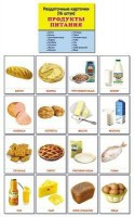 Раздаточные карточки "Продукты питания" - fgospostavki.ru - Тамбов