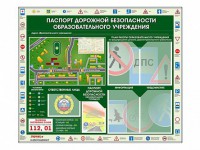 Стенд-уголок "Паспорт дорожной безопасности образовательного учреждения" - fgospostavki.ru - Тамбов