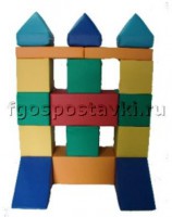 Мягкий модуль-конструктор "Башня" (17 элементов) - fgospostavki.ru - Тамбов