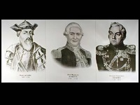 Портреты путешественников (25 штук, формат А3) - fgospostavki.ru - Тамбов