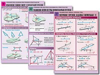Комплект таблиц по всему курсу геометрии (100 таблиц, А1, полноцветные, ламинированные) - fgospostavki.ru - Тамбов