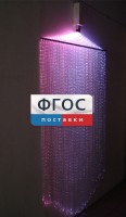 Фибероптическая занавесь (150 волокон) с интерактивным источником света - fgospostavki.ru - Тамбов