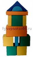 Мягкий модуль-конструктор "Городок" (12 элементов) - fgospostavki.ru - Тамбов