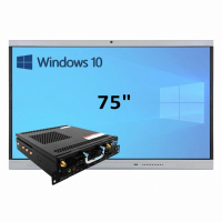 Интерактивная панель 75" (встроенный ПК, Win10) - fgospostavki.ru - Тамбов