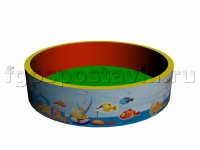 Сухой бассейн круглый с шелкографией - fgospostavki.ru - Тамбов