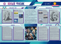 Стенд-уголок "Юный физик" - fgospostavki.ru - Тамбов