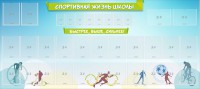 Стенд "Спортивная жизнь школы" - fgospostavki.ru - Тамбов