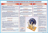 Стенд-уголок "Техника безопасности на уроках физики" - fgospostavki.ru - Тамбов