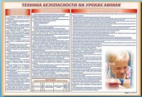 Стенд-уголок "Техника безопасности на уроках химии" - fgospostavki.ru - Тамбов