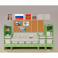 Уголок патриотического воспитания для дошкольников "Россия" Максимальный - fgospostavki.ru - Тамбов
