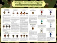Стенд "Государственные ордена РФ" - fgospostavki.ru - Тамбов