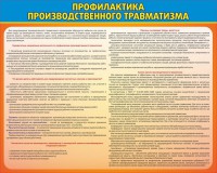 Стенд "Профилактика производственного травматизма" - fgospostavki.ru - Тамбов