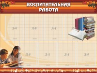Стенд "Воспитательная работа" - fgospostavki.ru - Тамбов