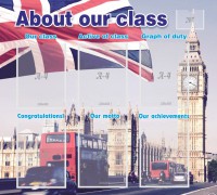 Стенд "About our class" - fgospostavki.ru - Тамбов
