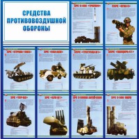 Стенд "Средства противовоздушной обороны" - fgospostavki.ru - Тамбов