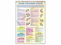 Стенд "Наши пальчики устали" (зарядка) - fgospostavki.ru - Тамбов