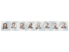 Стенд-лента "Выдающиеся ученые-историки" - fgospostavki.ru - Тамбов