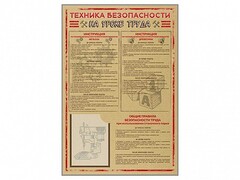 Стенд-уголок "Техника безопасности на уроках труда" - fgospostavki.ru - Тамбов