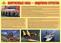 Плакат "Вооруженные Силы – защитники Отечества" - fgospostavki.ru - Тамбов
