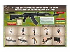 Стенд-тренажер по сборке-разборке автомата Калашникова АК-74М - fgospostavki.ru - Тамбов