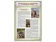 Стенд "Мероприятия обязательной подготовки граждан к военной службе" - fgospostavki.ru - Тамбов