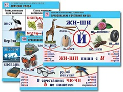 Комплект таблиц "Обучение грамоте. Письмо и развитие речи" (16 таблиц, А1, ламинированные) - fgospostavki.ru - Тамбов