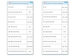 Комплект карточек (10) "Обучающий калейдоскоп. Умножение на 7, 8 и 9" - fgospostavki.ru - Тамбов