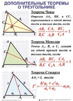 Комплект таблиц Треугольники (19 таблиц) - fgospostavki.ru - Тамбов