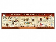 Настенное полотно "История Олимпийских игр" - fgospostavki.ru - Тамбов