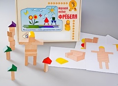 Игровой набор Фребеля "Конструктор деревянный без соединений-3" (Серия "Эксперимент") - fgospostavki.ru - Тамбов