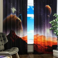 Комплект светонепроницаемых штор "Марсианская одиссея" - fgospostavki.ru - Тамбов