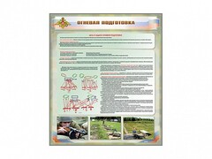 Стенд "Огневая подготовка" Вариант 1 - fgospostavki.ru - Тамбов