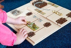 Тактильно-развивающая панель “Замочки” - fgospostavki.ru - Тамбов