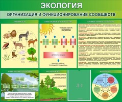 Стенд "Экология. Организация и функционирование сообществ" - fgospostavki.ru - Тамбов