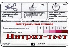 Тест-система "Нитрит-тест" - fgospostavki.ru - Тамбов