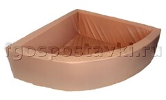 Сухой бассейн угловой полукруглый (без рисунка) - fgospostavki.ru - Тамбов