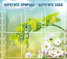 Стенд "Берегите природу - берегите себя" - fgospostavki.ru - Тамбов