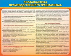 Стенд "Профилактика производственного травматизма" - fgospostavki.ru - Тамбов