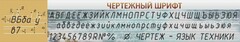 Стенд "Чертежный шрифт" - fgospostavki.ru - Тамбов