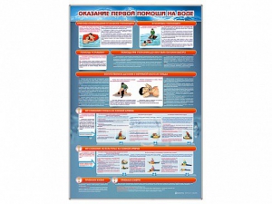Стенд "Оказание первой помощи на воде" - fgospostavki.ru - Тамбов