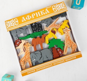 Конструктор "Африка", 35 элементов - fgospostavki.ru - Тамбов