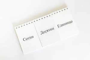 Перекидное табло для устного счета (ламинированное) - fgospostavki.ru - Тамбов