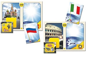 Настольно-печатная игра "Флаги стран мира 1. Европа" - fgospostavki.ru - Тамбов