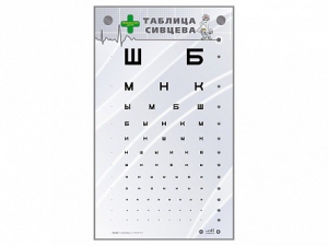 Интерактивный стенд "Таблица Сивцева" - fgospostavki.ru - Тамбов