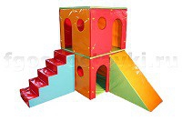 Домик игровой двухэтажный (комплект) - fgospostavki.ru - Тамбов